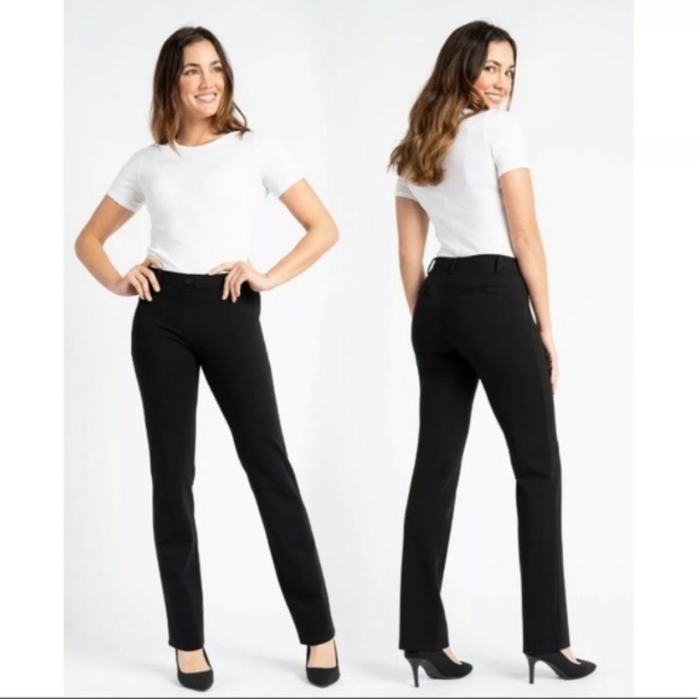 Betabrand Classic Black Pants SZ S